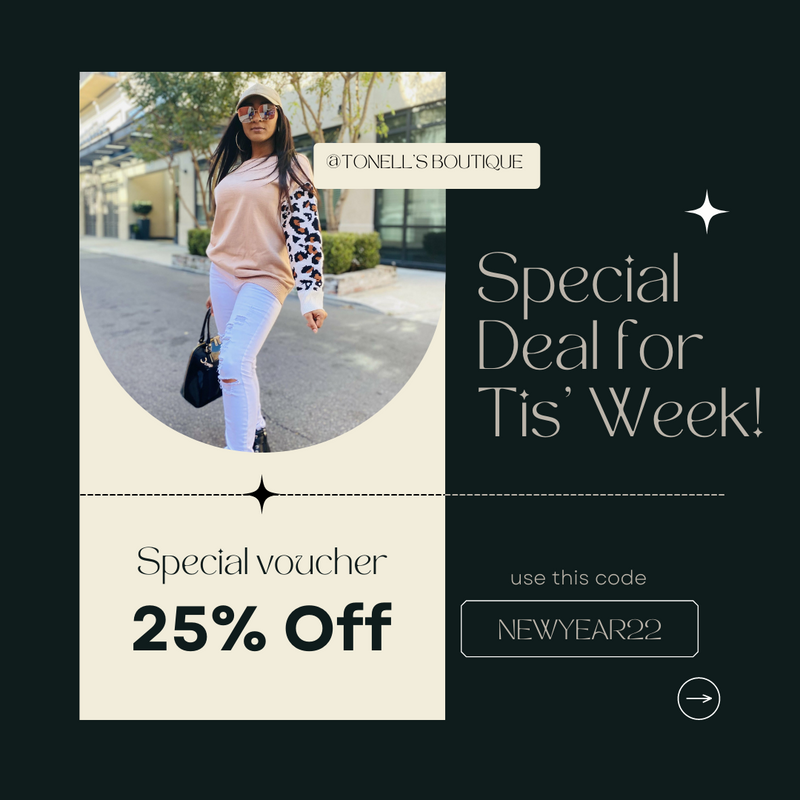 Holiday Sale 25% Off Storewide