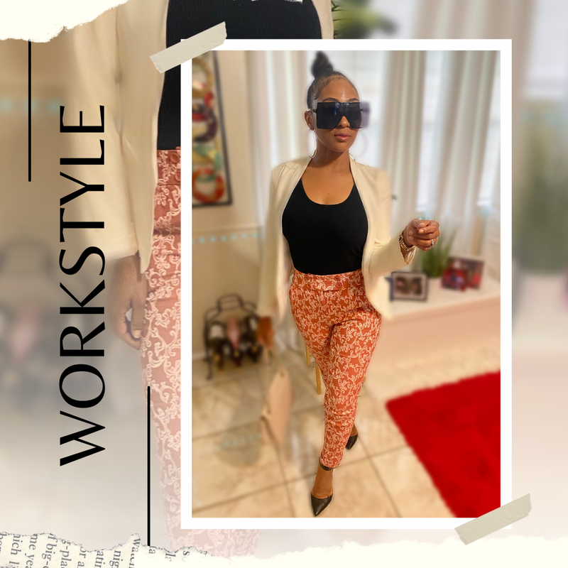 New Casual Workstyle Cigarette Pants